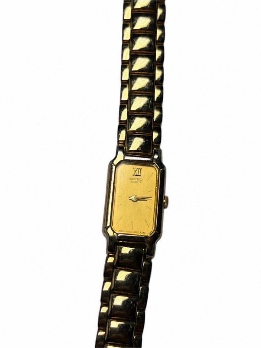 Vintage Seiko Women’s Gold Tone Quartz Watch 2E20-6249 | Not Running - Picture 4 of 7